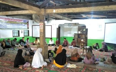 Diskusi Kelompok Terpumpun Evaluasi Revitalisasi sastra lisan nolam di Talang Maur