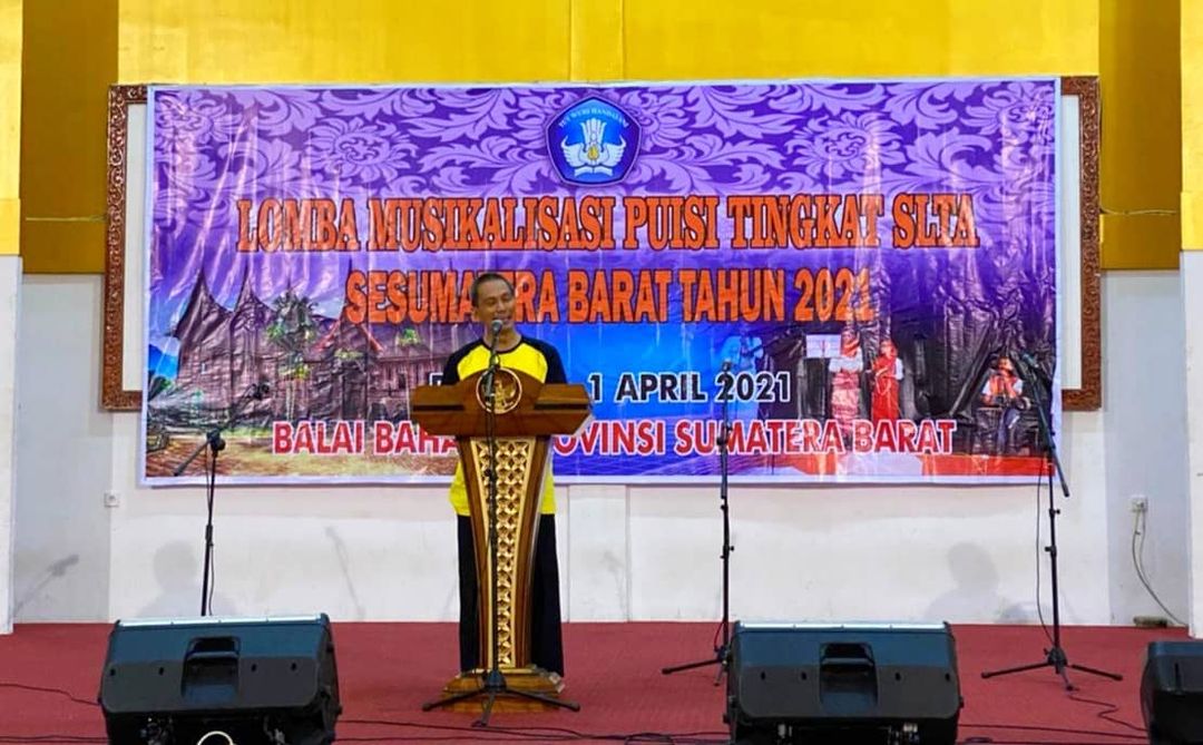 Lomba Musikalisasi Puisi Tingkat SLTA Se-Sumatera Barat Tahun 2021