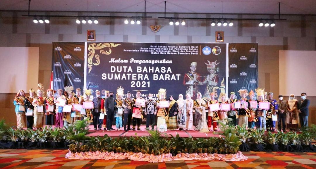 Penganugerahan Duta Bahasa Sumatera Barat 2021