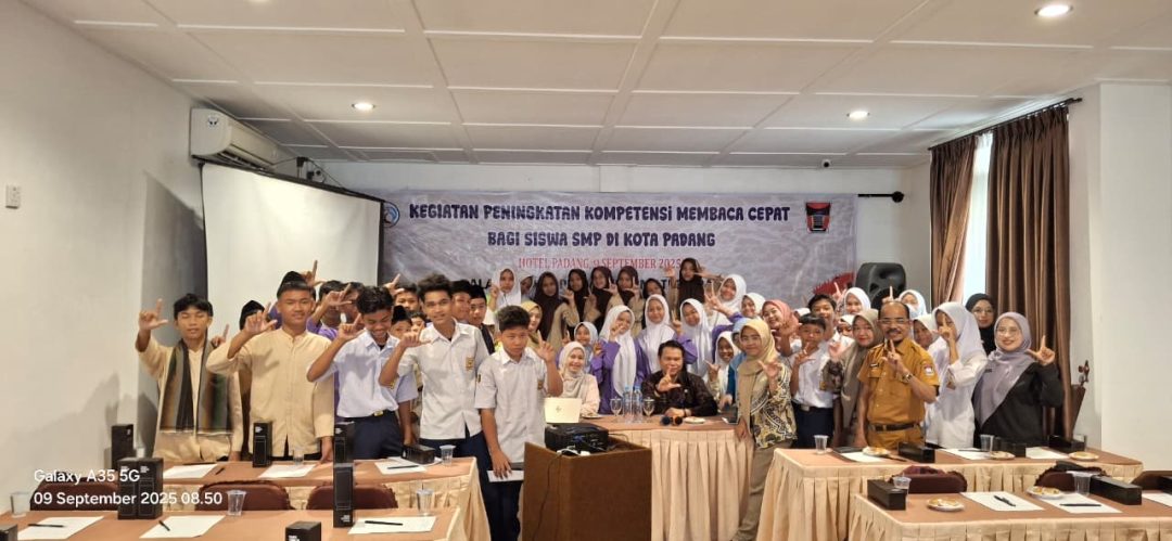 Peningkatan Kompetensi Membaca Cepat di Kota Padang