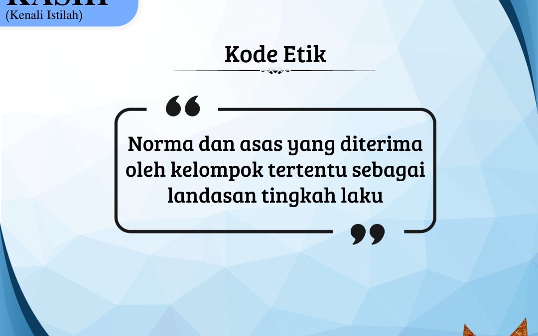 Kode Etik